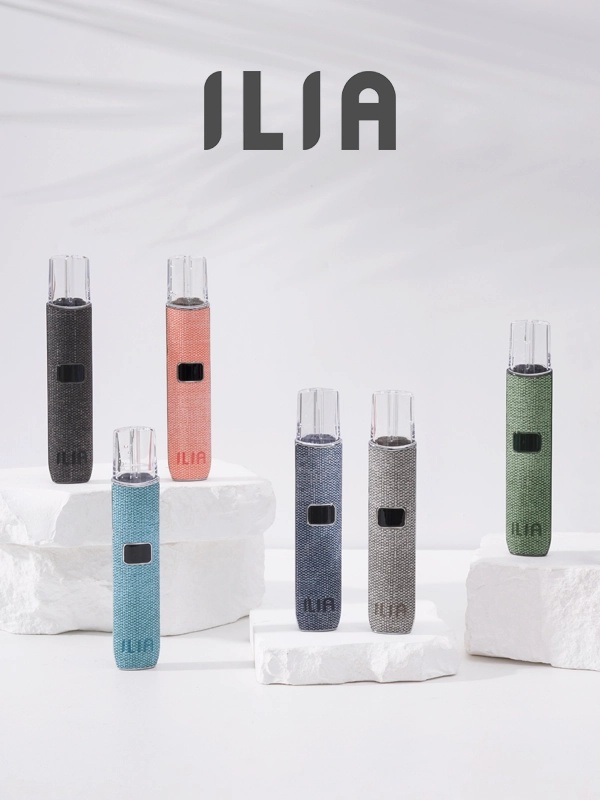 布紋款哩亞主機 8色可選 ILIA電子煙